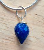 Zilveren kettinghanger met Lapis Lazuli, Blauw, Nieuw, Ophalen of Verzenden, Met edelsteen
