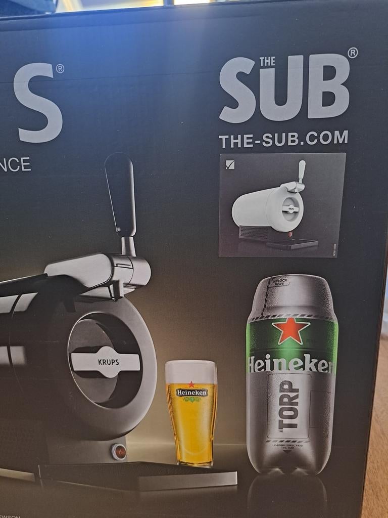 Krups The Sub biertap, Witgoed en Apparatuur, Thuistaps, Ophalen
