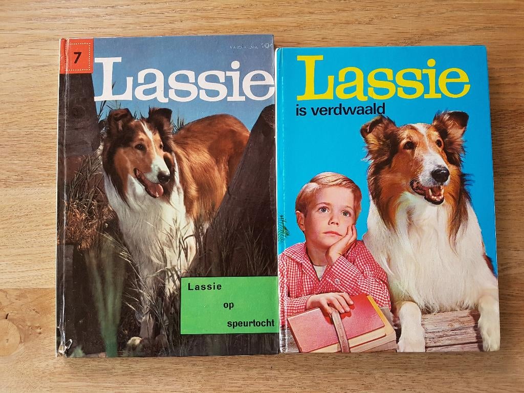 LASSIE. 2 BOEKEN. RETRO 1960. HENRI ARNOLDUS., Boeken, Gelezen, Fictie algemeen, Henri Arnoldus, Ophalen of Verzenden