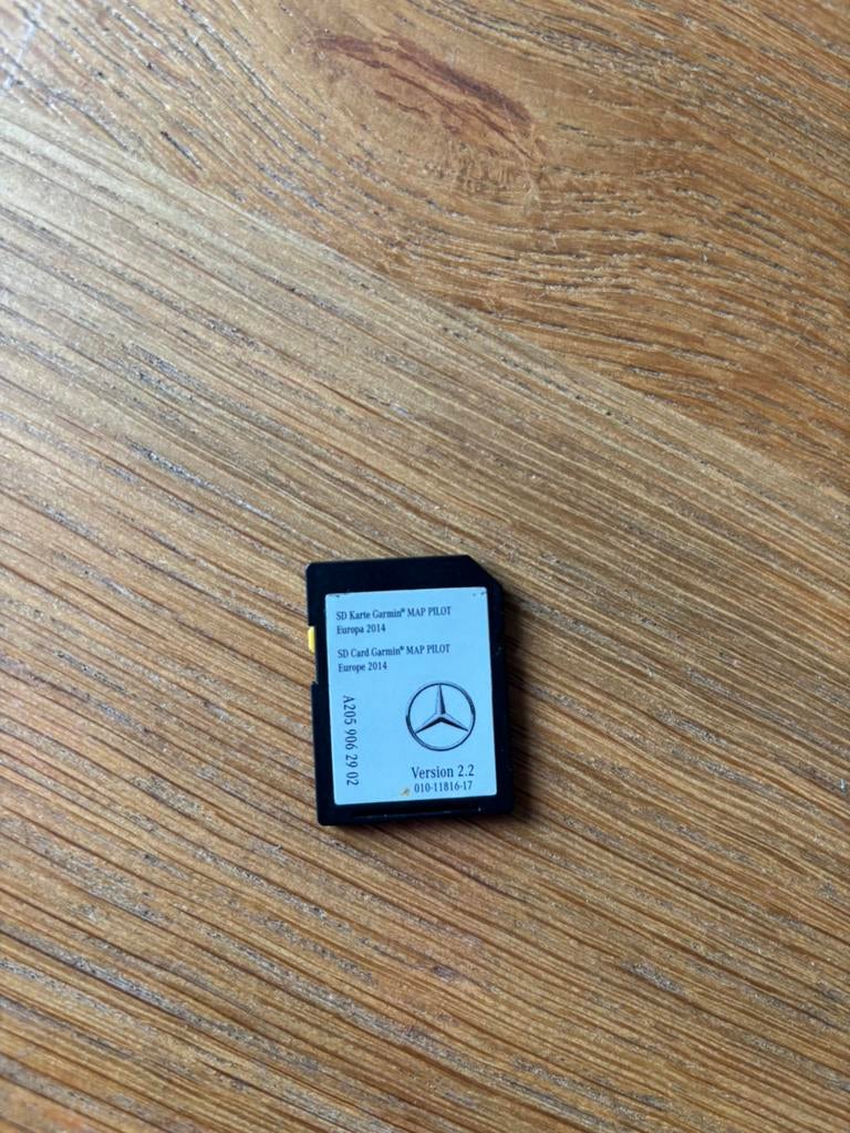 Mercedes A205 906 29 02 SD karte Garmin map pilot Europe, Ophalen of Verzenden, Zo goed als nieuw