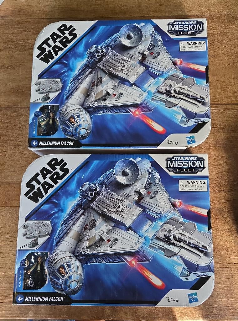Hasbro Star Wars Mission Fleet Millennium Falcon, Ophalen of Verzenden, X, Actiefiguurtje, Zo goed als nieuw