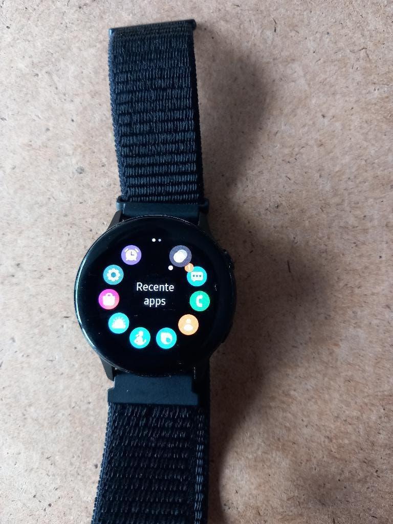 samsung galaxy smartwatch, Ophalen, Zo goed als nieuw, Zwart, Android