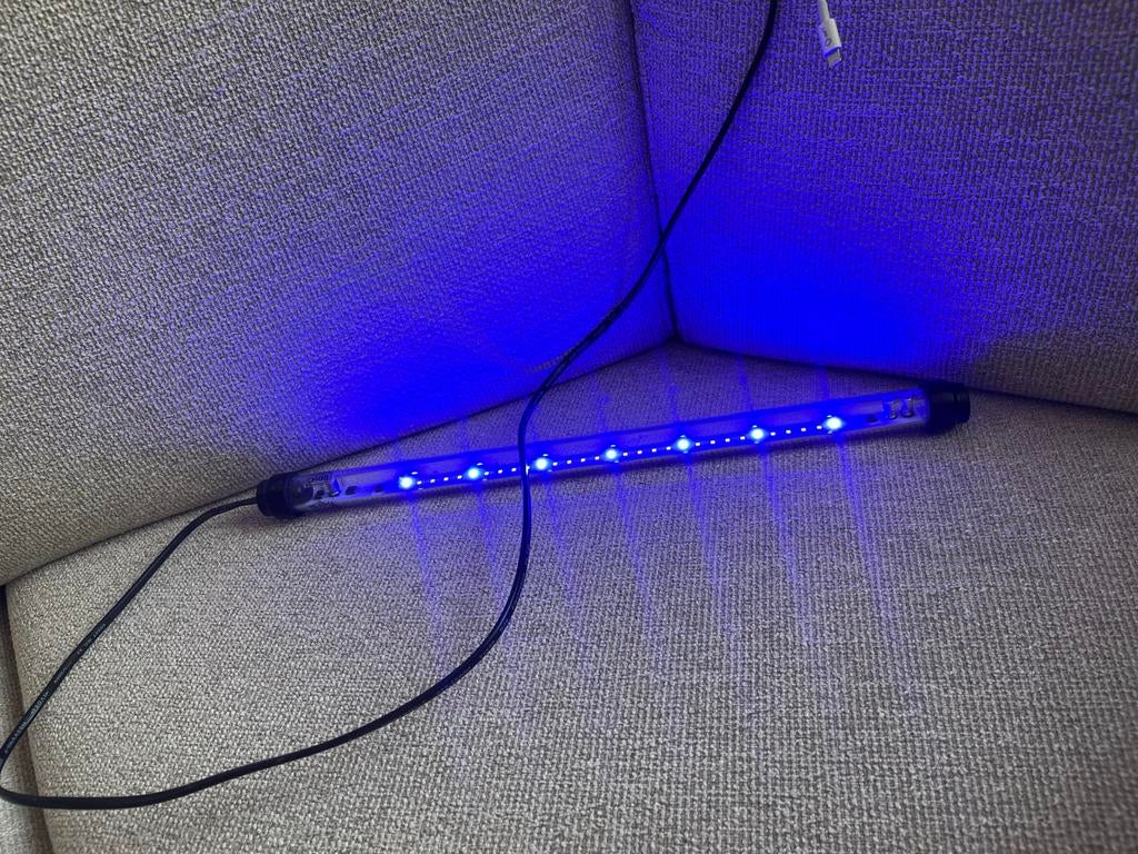 Aquarium verlichting 2-kleuren 42cm, Ophalen, Zo goed als nieuw, Verlichting of Verwarming