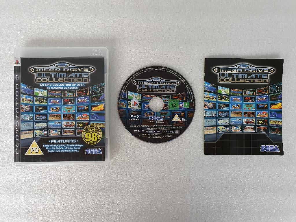 PS3: Sega Mega Drive - Ultimate Collection, Spelcomputers en Games, Avontuur en Actie, Gebruikt, 2 spelers, Ophalen of Verzenden