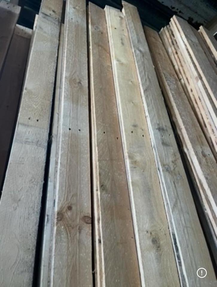 Sloophout, Doe-het-zelf en Verbouw, Hout en Planken, Zo goed als nieuw, Plank, 300 cm of meer, Minder dan 25 mm, Ophalen of Verzenden