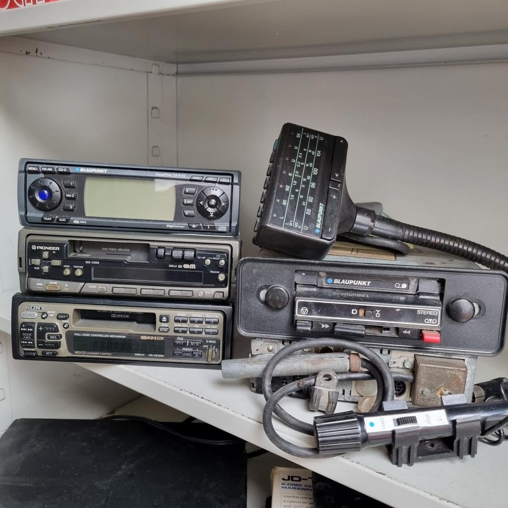 Diverse autoradio's in nette staat, Ophalen of Verzenden, Gebruikt