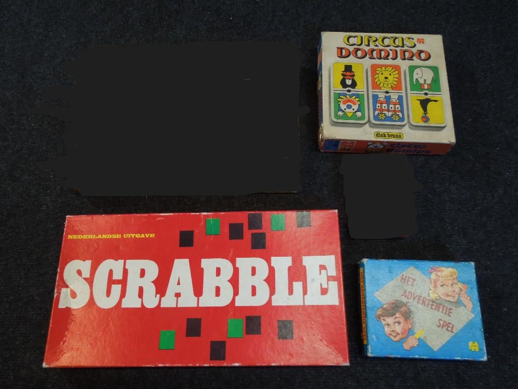 Retro / Vintage (bord)spellen Jumbo, Ravensburger en Sio, Drie of vier spelers, Ophalen of Verzenden, Gebruikt, Jumbo spellen
