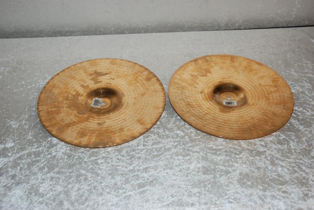 Zildjian S mastersound hihats 1325/967gr 14 inch <>, Gebruikt, ., Drums of Percussie, Ophalen of Verzenden