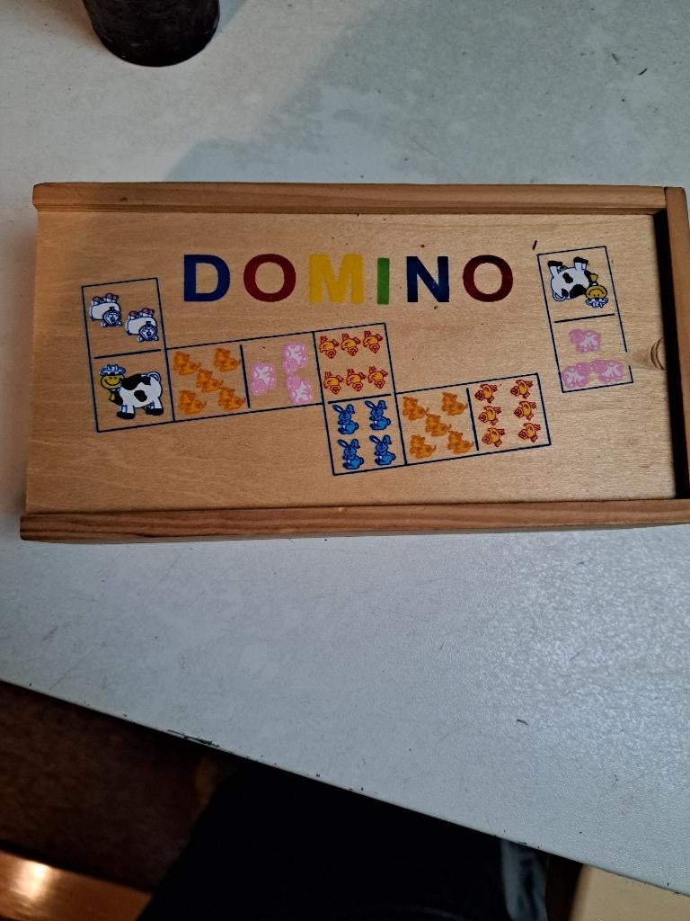 leuke houten domino nieuw, Ophalen of Verzenden, Nieuw