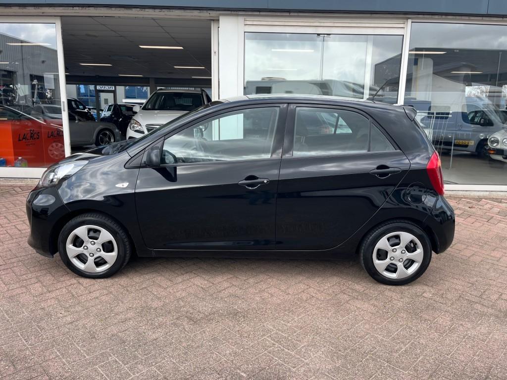 Kia PICANTO 1.0 ComfortLine 5drs Bluetooth CV, Auto's, Voorwielaandrijving, Euro 5, Gebruikt, Zwart