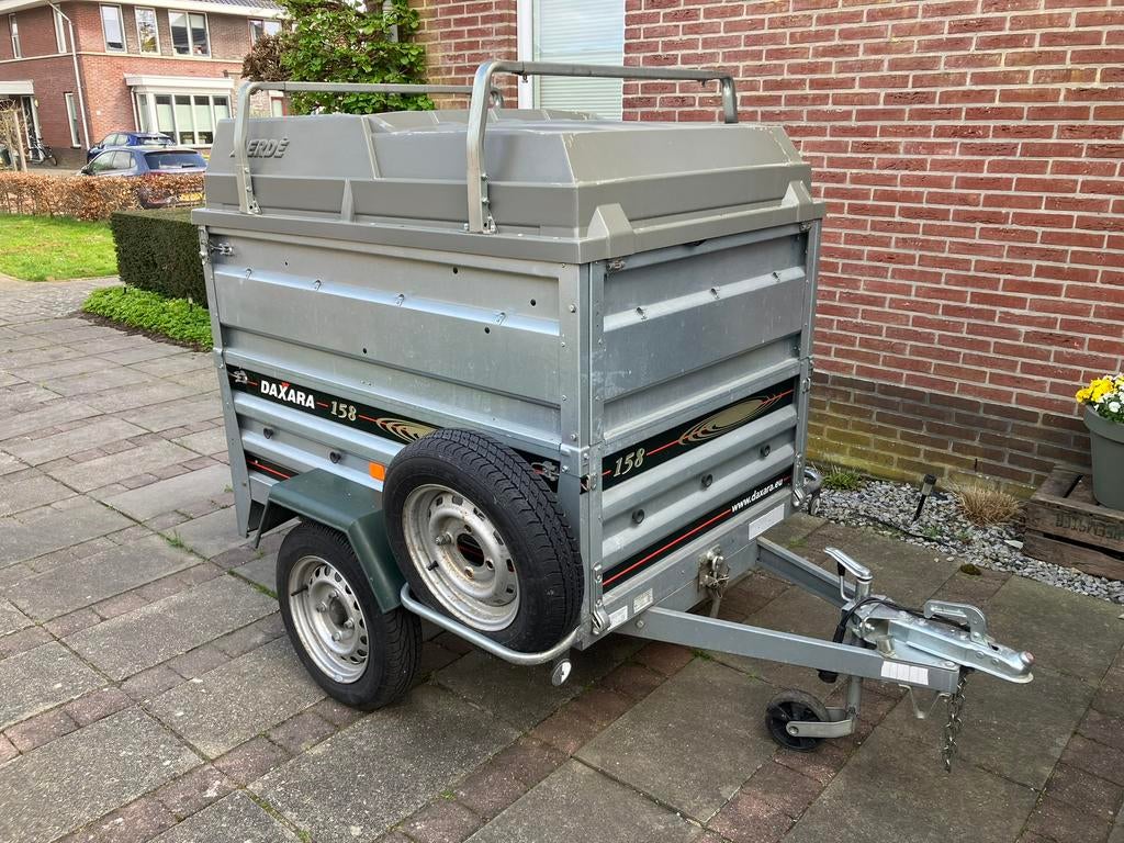 Bagagewagentje Daxara, Ophalen, Gebruikt