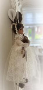 Wattenpopje haas konijn pasen paashaas pasen oud opgezet, Ophalen of Verzenden