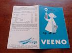 Vintage folder VEENO fietsen 1961 klassiekers BEDUM, Fietsen en Brommers, Ophalen of Verzenden, Zo goed als nieuw