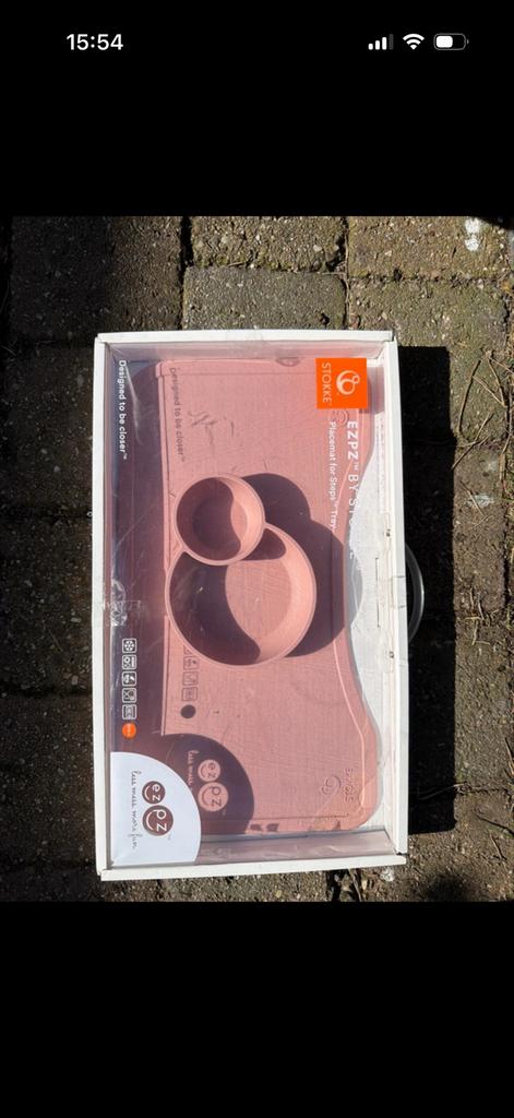 Stokke EZPZ Placemat voor Steps Tray - Roze, Ophalen, Nieuw