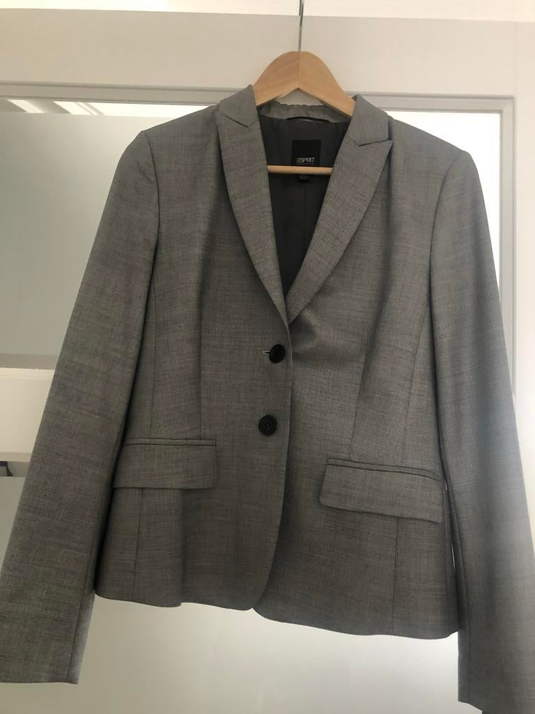 Esprit dames jasje, maat 38,lichtgrijs, Kleding | Dames, Ophalen of Verzenden, Zo goed als nieuw, Jasje, Maat 36 (S)