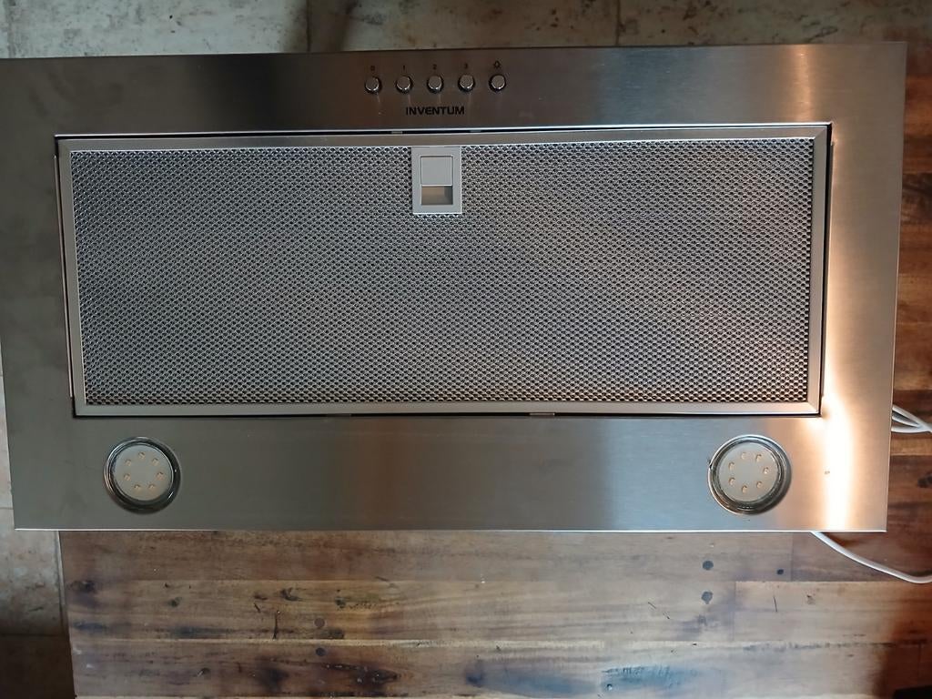 Nieuwe Inventum afzuigkap - RVS, Witgoed en Apparatuur, Afzuigkappen, Ophalen of Verzenden, Nieuw, Inbouw, Onderbouw afzuigkap