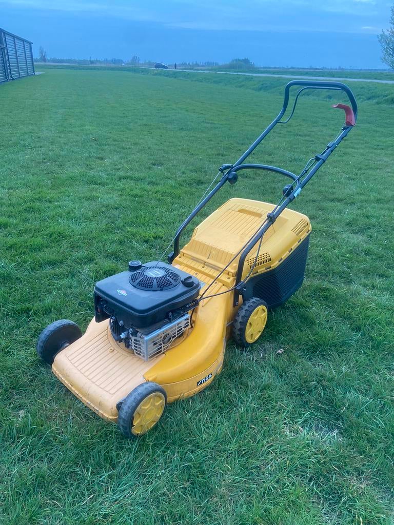 Grasmaaier mulchfunctie - Stiga Combi 55 S - Nette staat!, Tuin en Terras, Grasmaaiers, Ophalen, Cirkelmaaier, Gebruikt, Benzine-grasmaaier