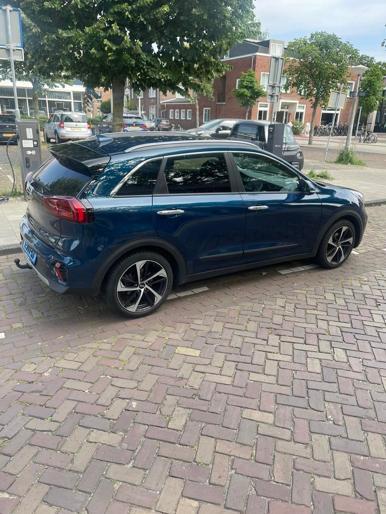 Kia Niro 1.6 GDi Hybrid 141pk Dct6 2021 Blauw schade licht, Auto's, Kia, Particulier, Niro, Hybride Elektrisch/Benzine, Volledig hybride