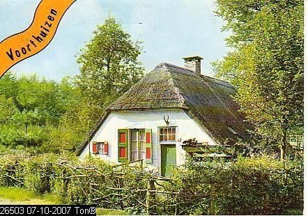 Ansichtkaart	Voorthuizen	boerderij, Verzenden, 1960 tot 1980, Gelopen, Gelderland