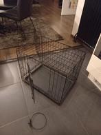 Hondenbench zwart metaal, Ophalen, Gebruikt