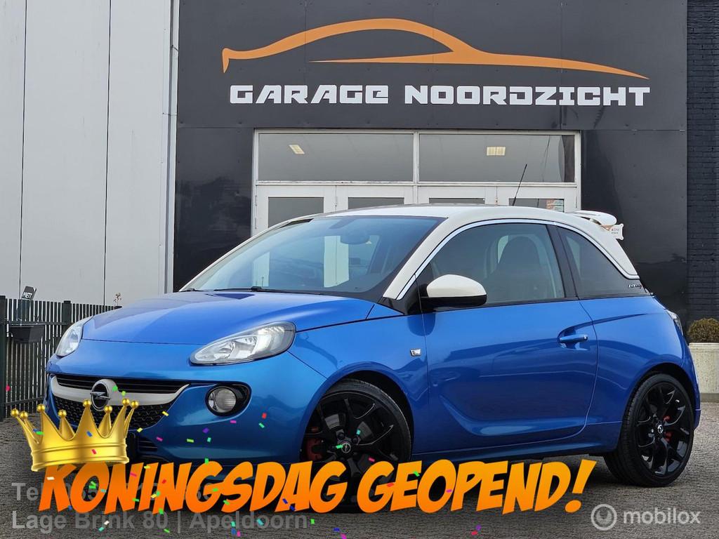 Opel ADAM 1.4 Turbo S 150PK LEDER RECARO SCHAALSTOELEN, Auto's, Opel, Voorwielaandrijving, Gebruikt, 4 cilinders, 150 pk