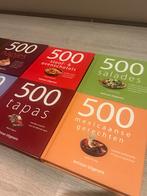 8 recepten boeken - 500 gerechten lijn, Boeken, Ophalen of Verzenden, Zo goed als nieuw