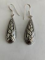 Zilveren oorhangers Keltische knoop, Ophalen of Verzenden, Zo goed als nieuw, Zilver