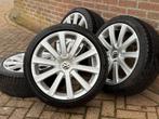 5x112 - 18 INCH - VW R36 - VELGEN + BANDEN., Ophalen, 18 inch, Gebruikt, Banden en Velgen