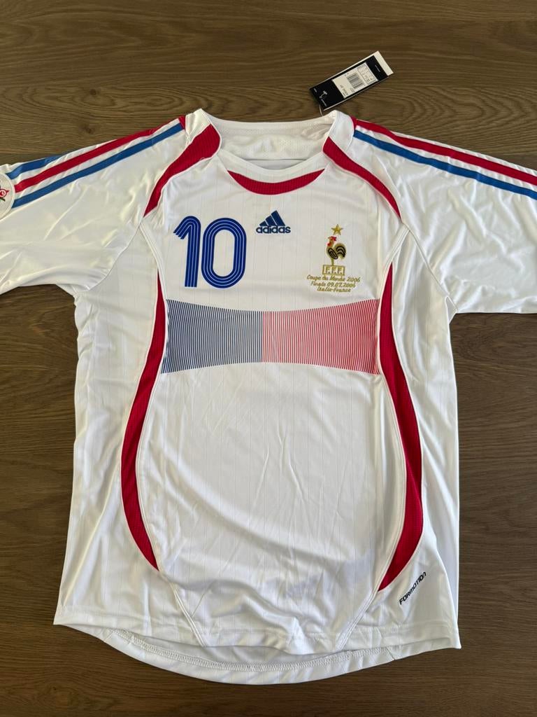 Frankrijk 2006 Away Shirt Adidas L Zidane World Cup, Maat L, Ophalen of Verzenden, Nieuw, Shirt