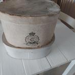 Brocante oude hoedendoos Bruxelle, Ophalen of Verzenden