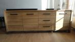 Te koop licht houten dressoir, Ophalen, Gebruikt, Met deur(en), 200 cm of meer