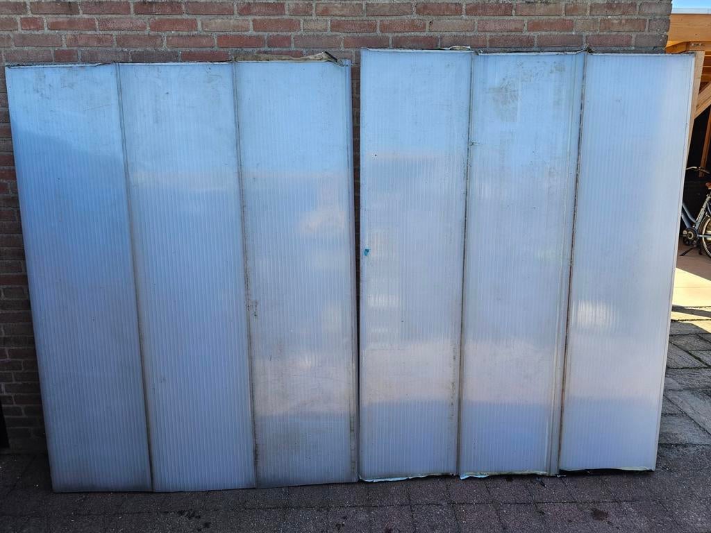Dakplaten 40 mm dik polycarbonaat, Ophalen, Kunststof, Gebruikt, Overige kleuren