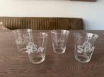 Set van 4 Spa glazen, Glas of Glazen, Ophalen of Verzenden, Overige stijlen, Glas
