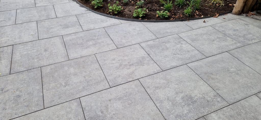 Terrastegels 60x60x4 MBI GeoCorso grijs, Tuin en Terras, Ophalen, Nieuw, Beton, Terrastegels