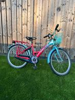 Locke kinderfiets 22 inch - roze/blauw, Ophalen, Gebruikt, 22 inch, Handrem