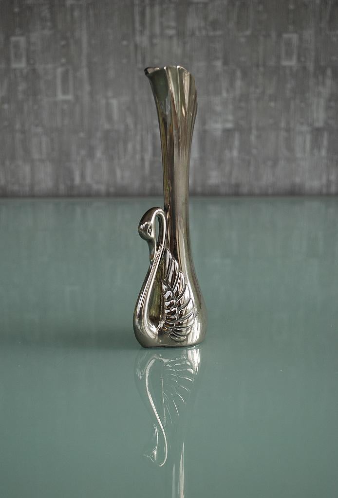 Soilure vaas in de vorm van een zwaan, Ophalen of Verzenden