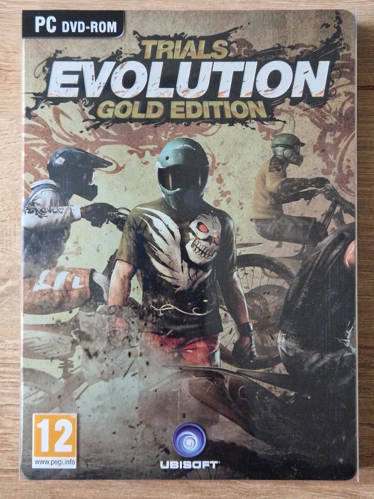 Trials Evolution Gold Edition Steelbook PC /DVD, 1 speler, Racen en Vliegen, Ophalen of Verzenden, Zo goed als nieuw