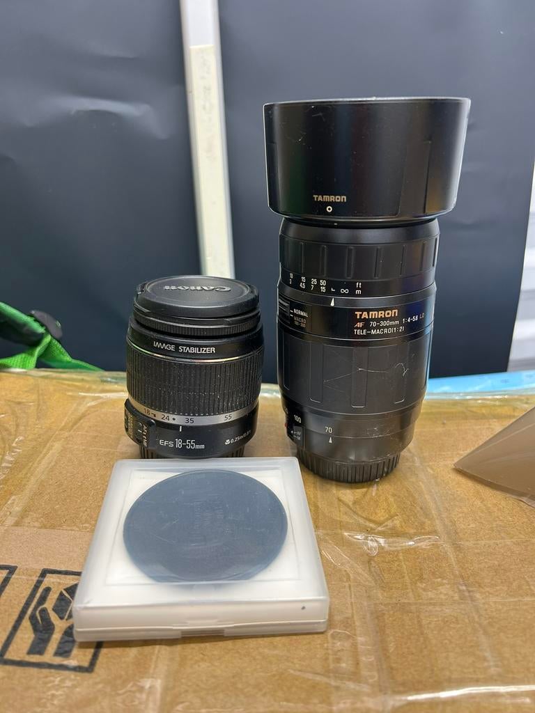 Canon cameralenzen, Audio, Tv en Foto, Fotografie | Lenzen en Objectieven, Ophalen, Gebruikt, Telelens