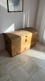 Te koop mooie kist,dekenkist,scheepskist, Ophalen, Gebruikt, 50 tot 100 cm, Minder dan 50 cm