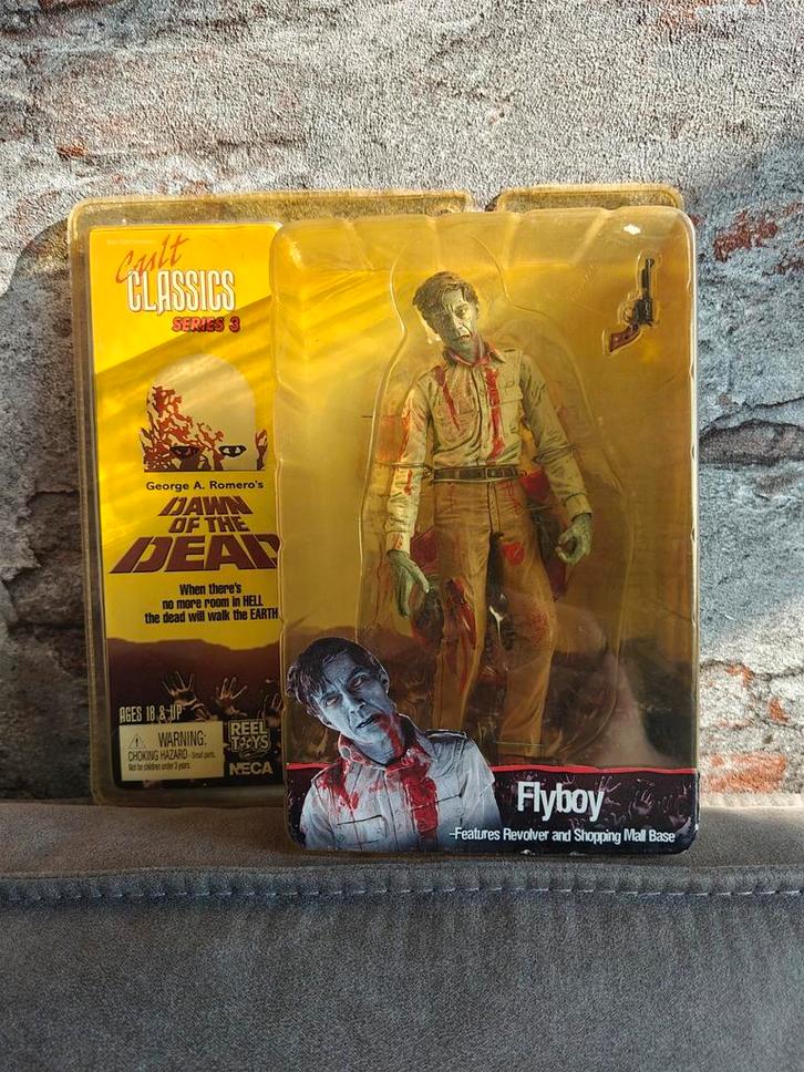 Cult Classics Series 3 Dawn of the Dead Flyboy, Verzamelen, Film en Tv, Nieuw, Actiefiguur of Pop, Ophalen of Verzenden