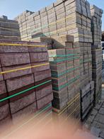 Dubbelklinker 21x21x8 brons, Ophalen, Nieuw, Beton, Terrastegels