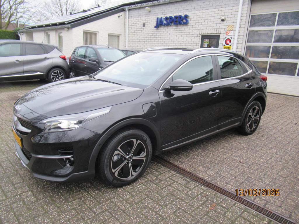 Kia XCeed 1.6 GDi PHEV DynamicPlusLine PLUG IN HYBRIDE, Auto's, Kia, XCeed, Stof, Gebruikt, Zwart