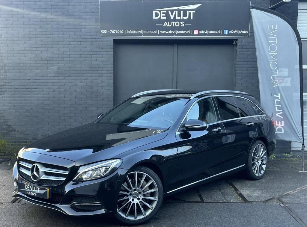 Mercedes-Benz C-klasse Estate 350 e | Leer | Navi | LED | Cr, Automaat, Achterwielaandrijving, Gebruikt, Euro 6