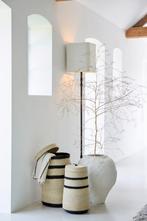 Light & Living Lampenkap Bolero Vierkant Wit 30x30x35 cm, 25 tot 50 cm, Wit, Nieuw, Ophalen of Verzenden