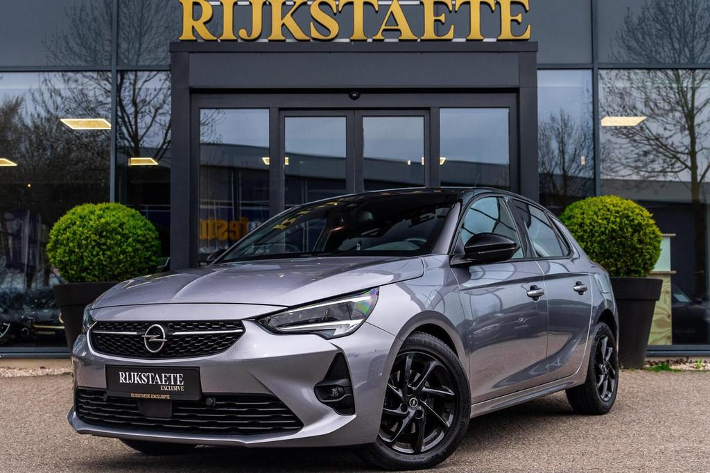 Opel Corsa 1.2 Edition GS-LINE|CAMERA|BLUETOOTH|CAMERA|16'', Voorwielaandrijving, 101 pk, Gebruikt, Leder en Stof