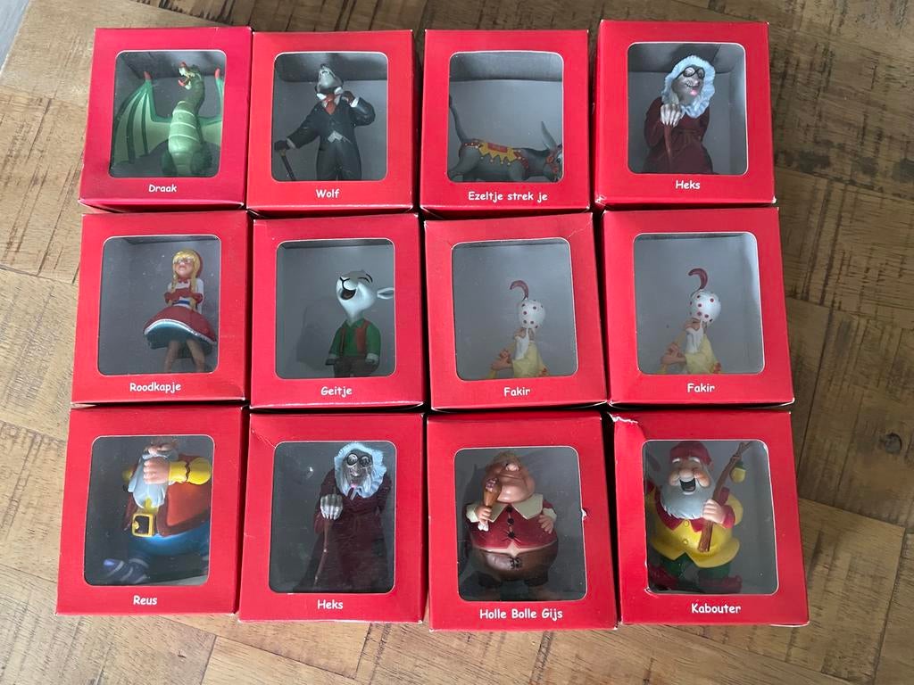 12 efteling sprookjesbos figuren nieuw, Verzamelen, Efteling, Ophalen, Nieuw, Beeldje of Poppetje