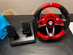 HORI Mario Kart Race stuur Pro Deluxe Zwart Rood, Ophalen, Zo goed als nieuw