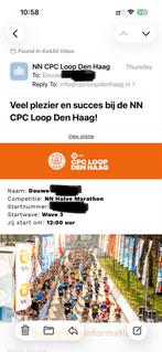 2x CPC HALVE MARATHON DEN HAAG, Twee personen, Maart