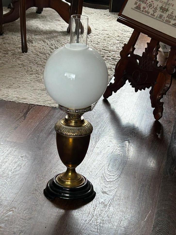 Antieke olielamp, Antiek en Kunst, Antiek | Lampen, Ophalen