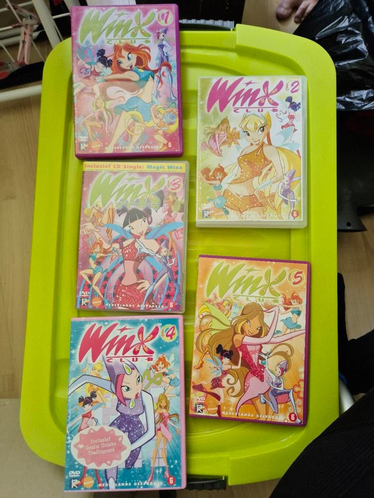 Winx Club dvd's, Cd's en Dvd's, Alle leeftijden, Ophalen, Zo goed als nieuw